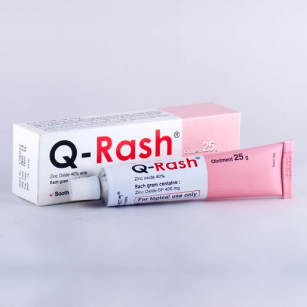 Q-Rash 25g Ointment, 24131, Zinc