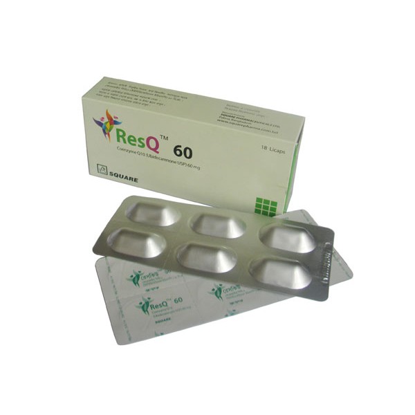 ResQ 60 Licap in Bangladesh,ResQ 60 Licap price , usage of ResQ 60 Licap