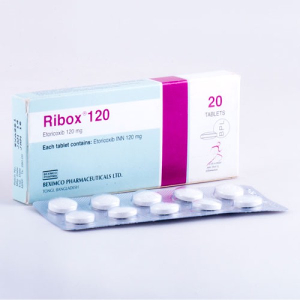 Ribox 120 Tablets, 20422, Etoricoxib