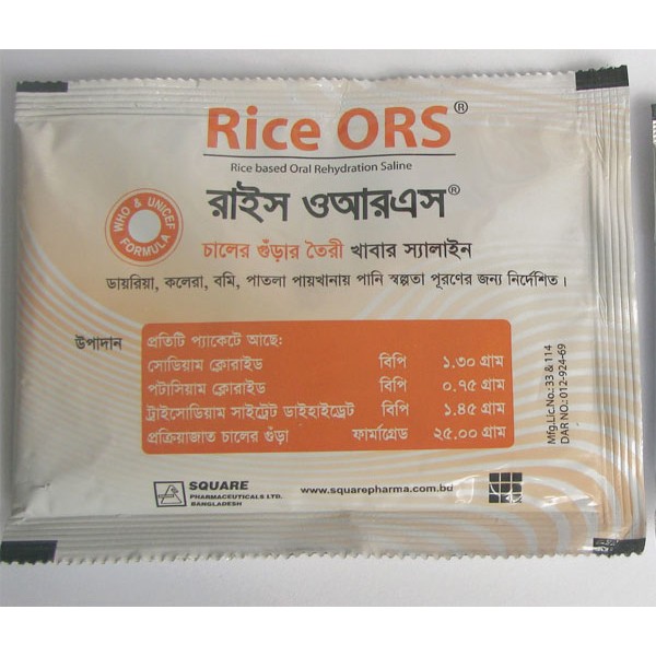 Rice ORS 250 ML sachet Rice ORS 250 ML sachet