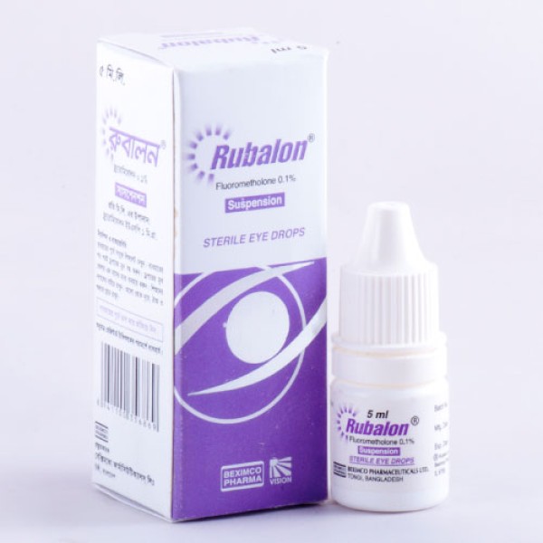 Rubalon eye drops, 22032, Fluorometholone