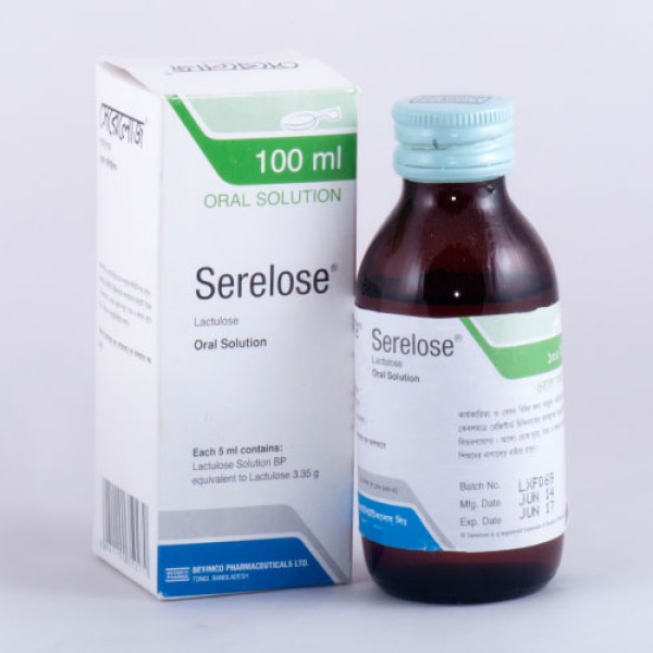 Serelose oral solution, 25601, Lactulose