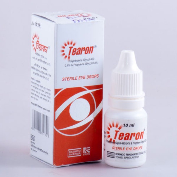 Tearon Eye Drops, 18352, Polyethylene Glycol