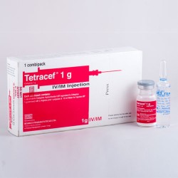 Tetracef 1 gm Injection