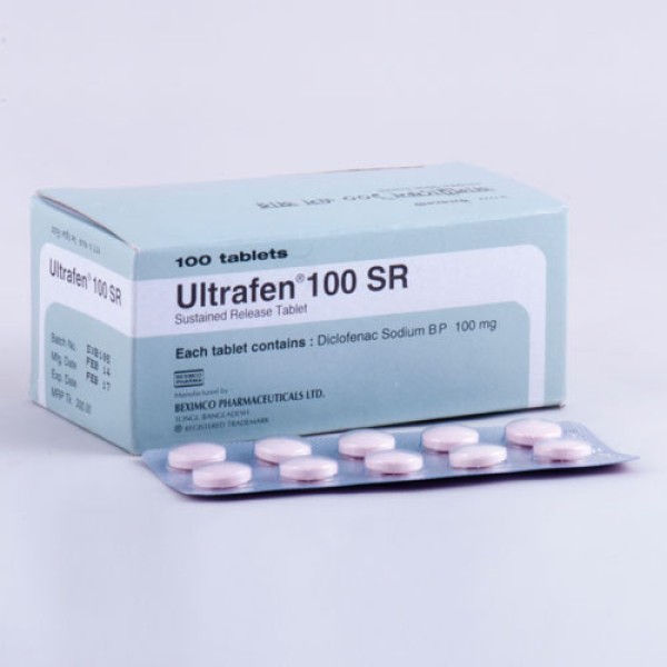 Ultrafen 100 SR, 18265, Diclofenac