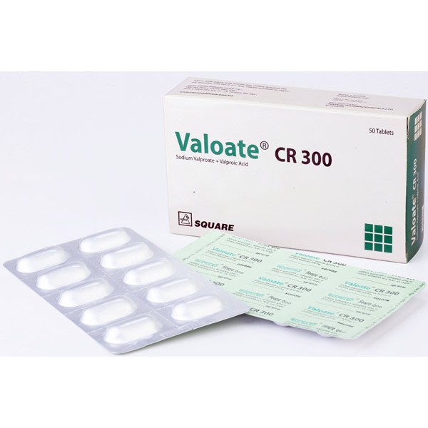 Valoate CR 300 Tablet, 21138, Sodium