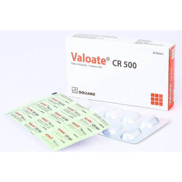 Valoate CR 500 Tablet, 21148, Sodium