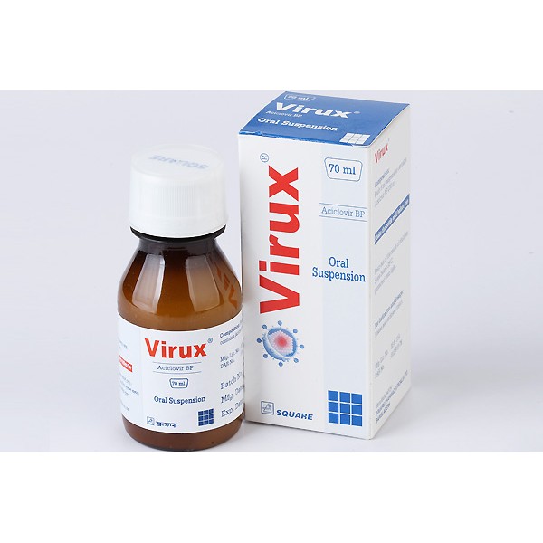 Virux 70 ml Oral Susp, Aciclovir, Acyclovir