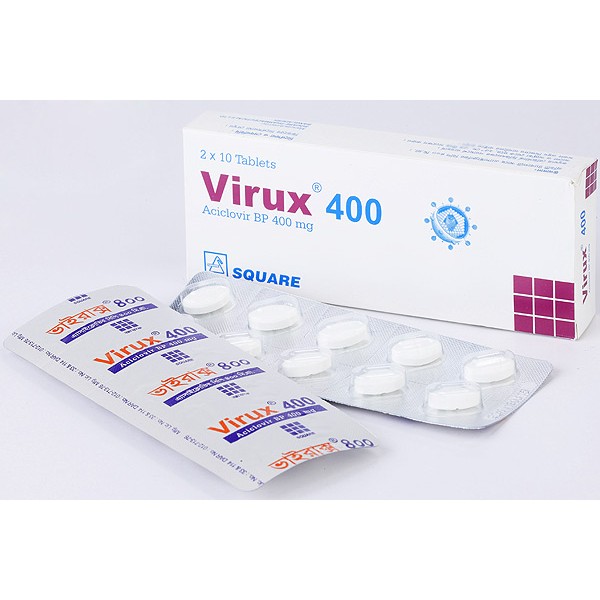 Virux 400mg Tablet, 224, Acyclovir