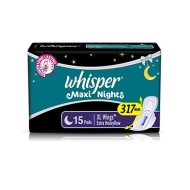 Whisper Maxi Nights 15p. Whisper Maxi Nights 15p.