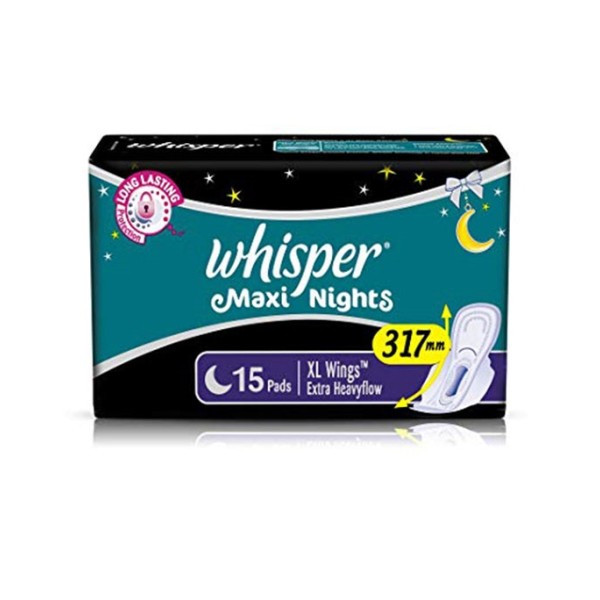 Whisper Maxi Nights 15p.