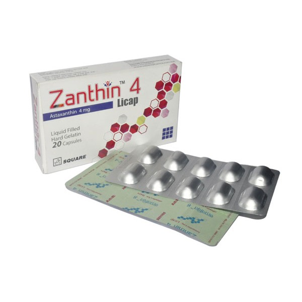 Zanthin 4 Licap in Bangladesh,Zanthin 4 Licap price , usage of Zanthin 4 Licap
