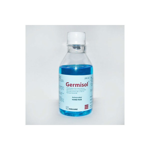 GERMISOL 200ml Hand Rub, Chlorhexidine Gluconate, All Medicine