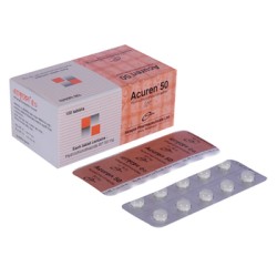 Acuren 50mg Tablet (Hydrochlorothiazide) Thiazide Diuretic Acuren 50mg Tablet (Hydrochlorothiazide) Thiazide Diuretic