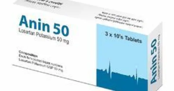 Anin (Tab) 50mg - Losartan Potassium