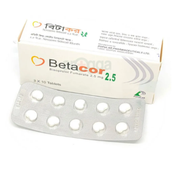 Betacor 2.5Mg Tab in Bangladesh,Betacor 2.5Mg Tab price , usage of Betacor 2.5Mg Tab