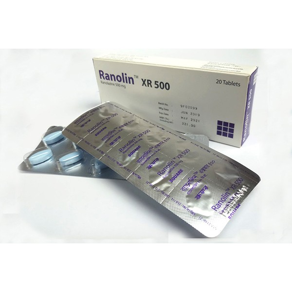 Ranolin XR 500mg tablet