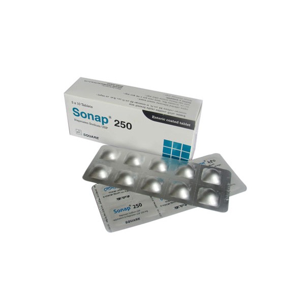 Sonap 250 mg tablet, Naproxen, Naproxen